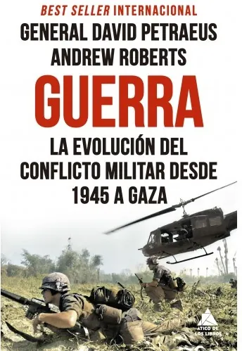 Portada de «Guerra», de David Petraeus y Andrew Roberts