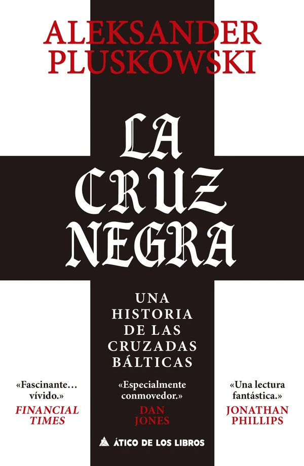 Portada de «La cruz negra», de Aleksander Pluskowski