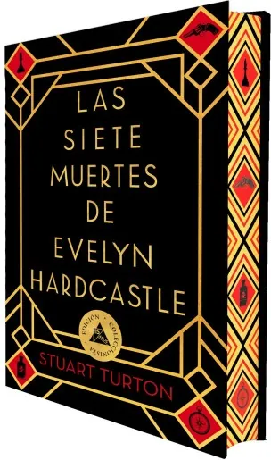 Portada de «Las siete muertes de Evelyn Hardcastle», de Stuart Turton
