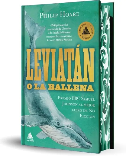Portada de «Leviatán o la ballena», de Philip Hoare