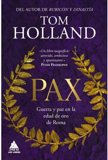 Portada de «Pax», de Tom Holland