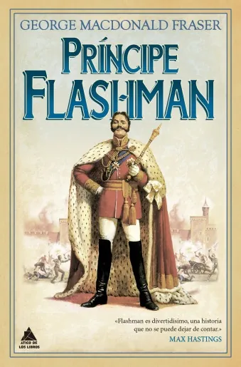 Portada de «Príncipe Flashman (ed. bolsillo)», de George Macdonald Fraser