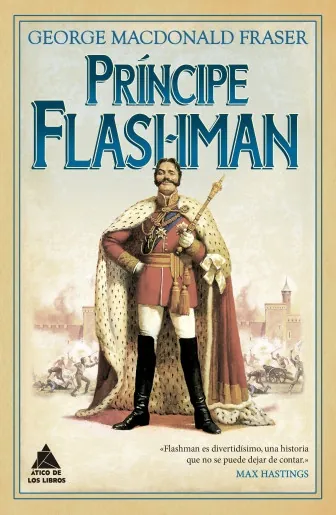 Portada de «Príncipe Flashman (Serie Flashman 2)», de George MacDonald Fraser