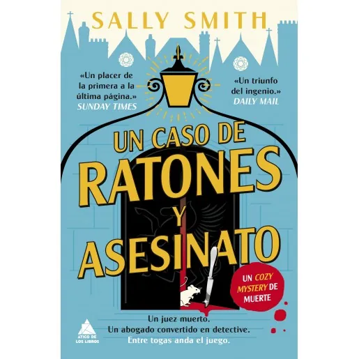 Portada de «Un caso de ratones y asesinato», de Sally Smith