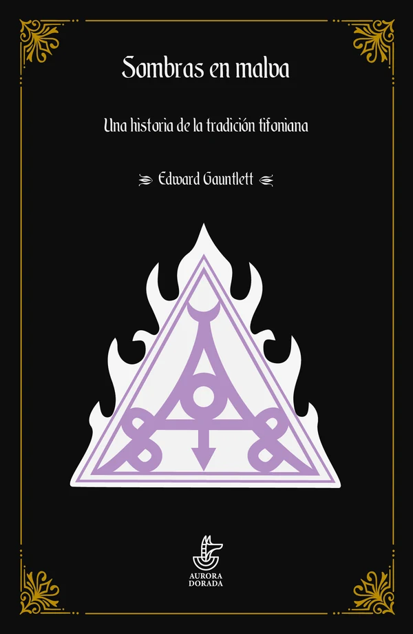 Portada de «Sombras en malva. Una historia de la tradición tifoniana», de Edward Gauntlett