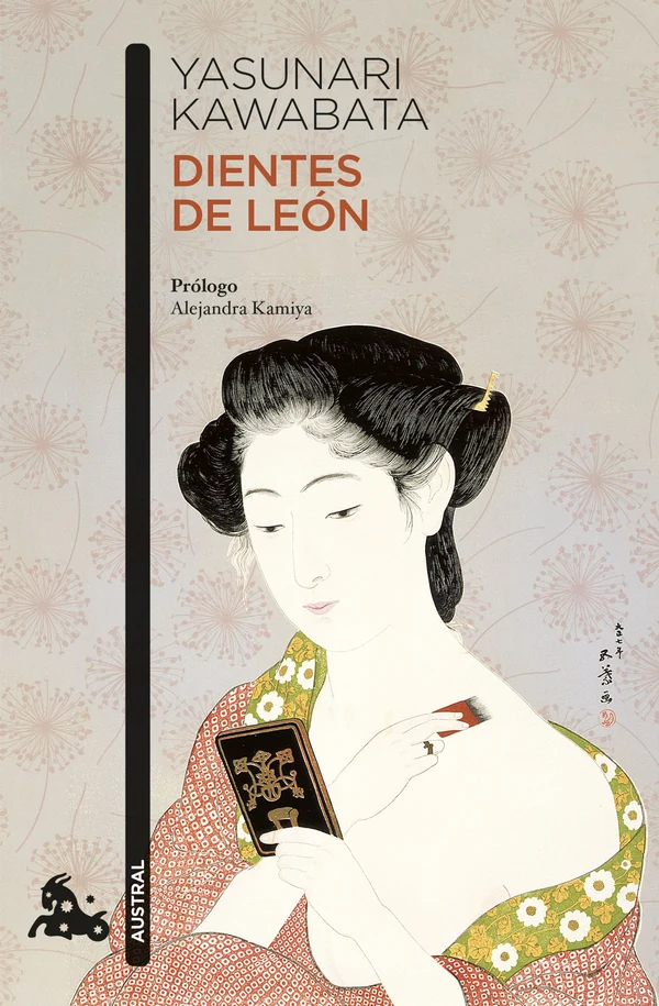 Portada de «Dientes de león», de Yasunari Kawabata