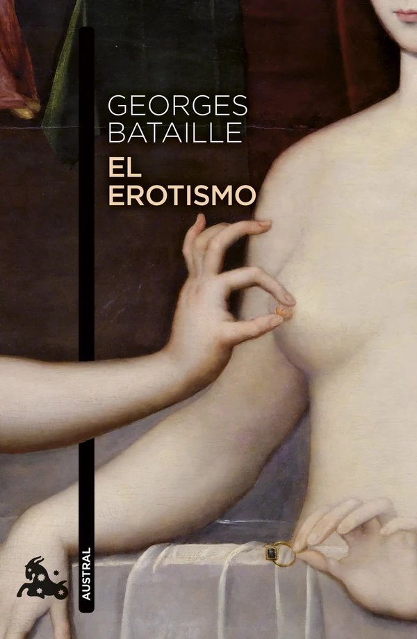 Portada de «El erotismo», de Georges Bataille