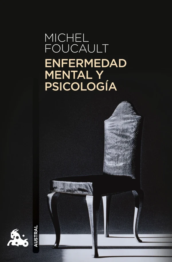 Portada de «Enfermedad mental y psicología», de Michel Foucault