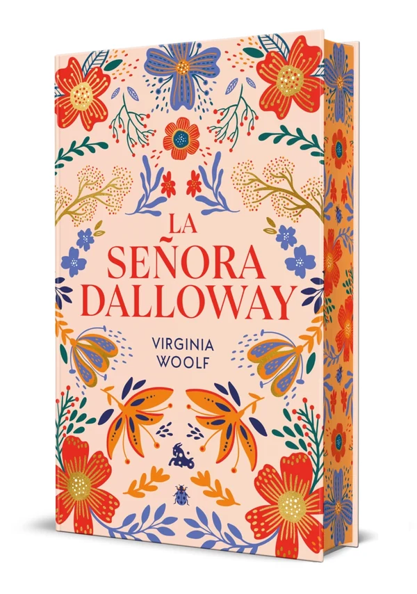 Portada de «La señora Dalloway. Edición limitada con cantos decorados», de Virginia Woolf