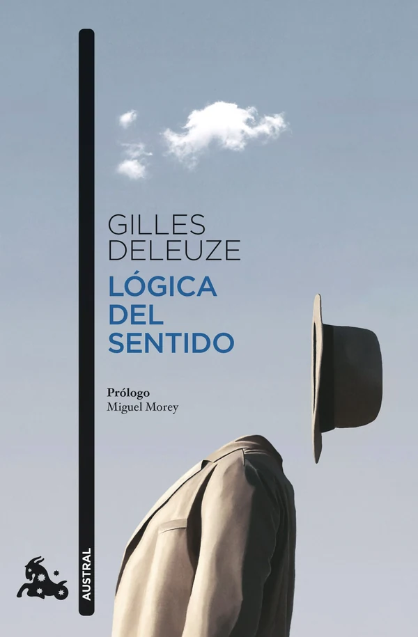 Portada de «Lógica del sentido», de Gilles Deleuze