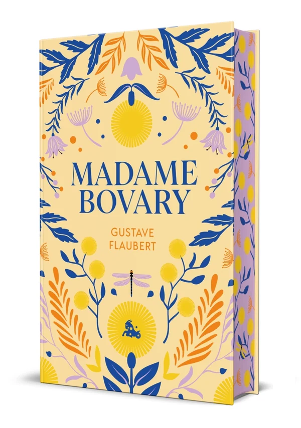 Portada de «Madame Bovary. Edición limitada con cantos decorados», de Gustave Flaubert