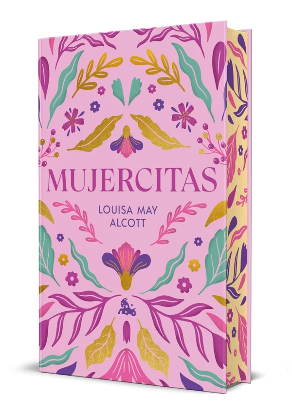 Portada de «Mujercitas. Edición limitada con cantos decorados», de Louisa May Alcott