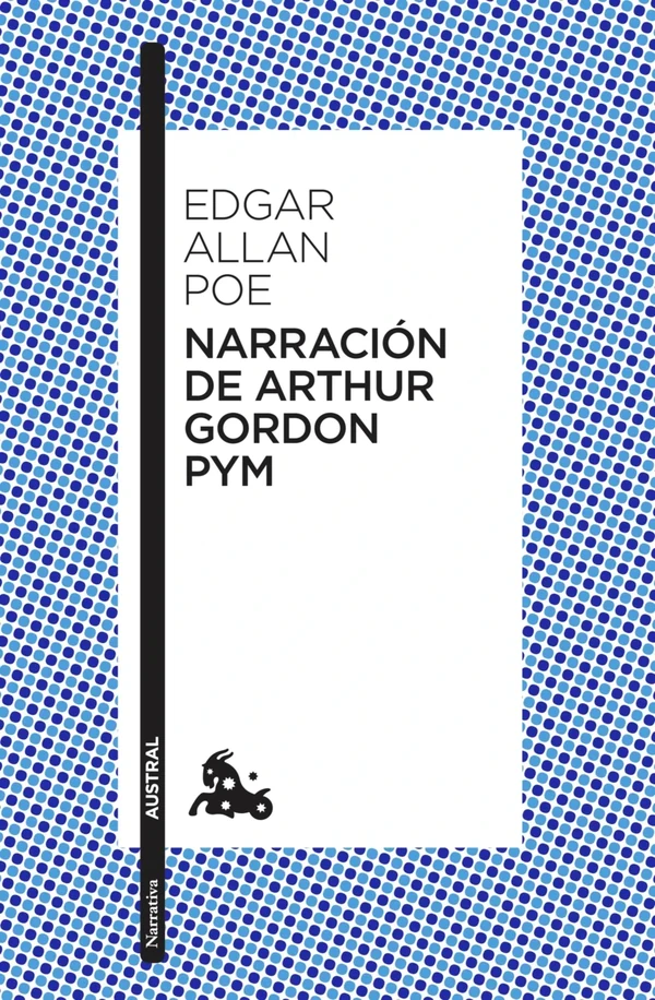 Portada de «Narración de Arthur Gordon Pym», de Edgar Allan Poe