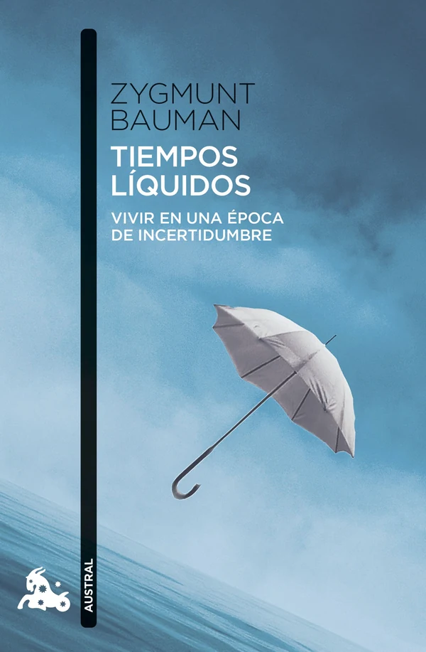 Portada de «Tiempos líquidos», de Zygmunt Bauman