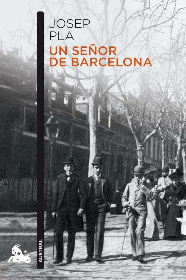 Portada de «Un señor de Barcelona», de Josep Pla