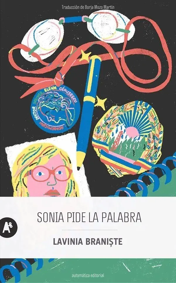 Portada de «Sonia pide la palabra», de Lavinia Braniște