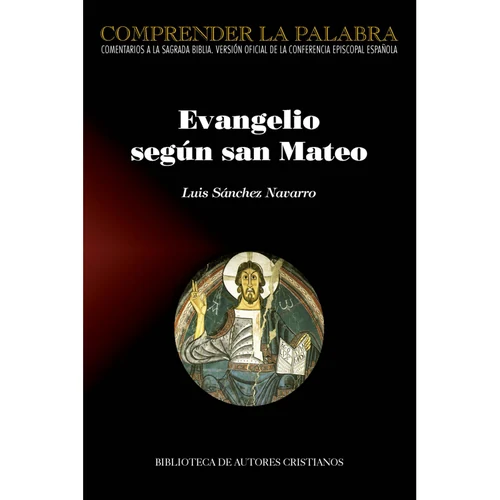Portada de «Evangelio según san Mateo», de Luis Sánchez Navarro