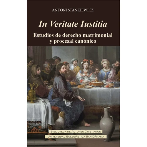 Portada de «In veritate iustitia. Estudios de derecho matrimonial y procesal canónico», de Antoni Stankiewicz