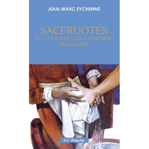 Portada de «Sacerdotes en la escuela del lavatorio de los pies», de Jean-Marc Eychenne