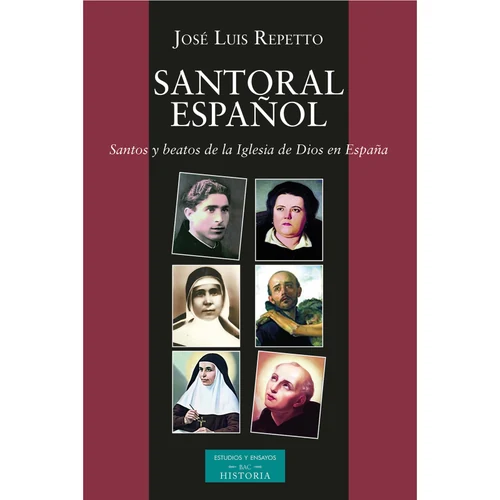 Portada de «Santoral español. Santos y beatos de la Iglesia de Dios en España», de José Luis Repetto Betes