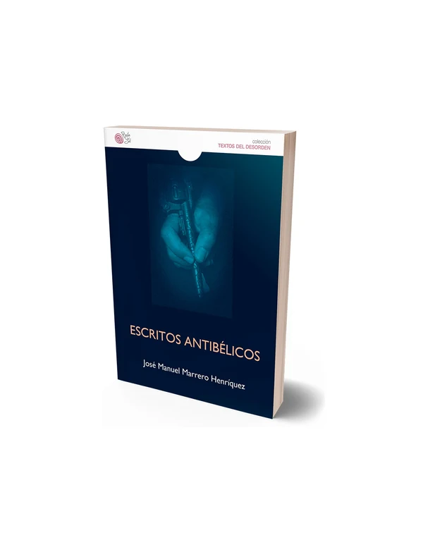 Portada de «Escritos antibélicos», de José Manuel Marrero Henríquez