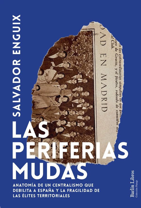 Portada de «Las periferias mudas», de Salvador Enguix