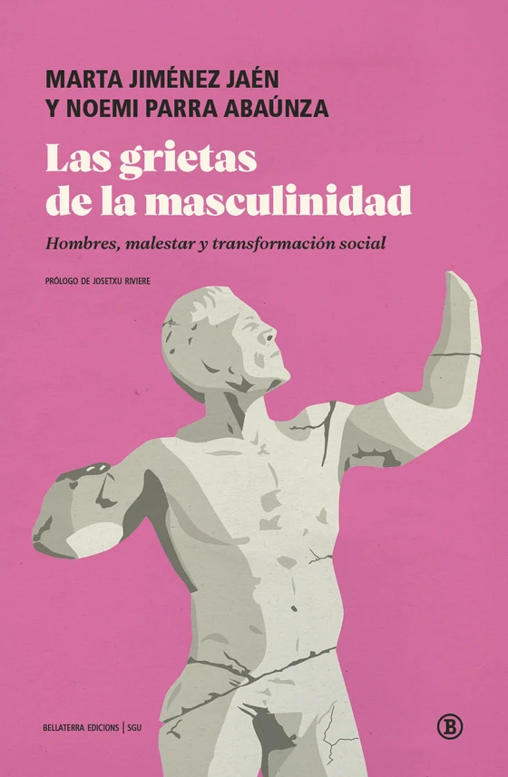 Portada de «Las grietas de la masculinidad», de Marta Esther Jiménez Jaén, Noemi Parra