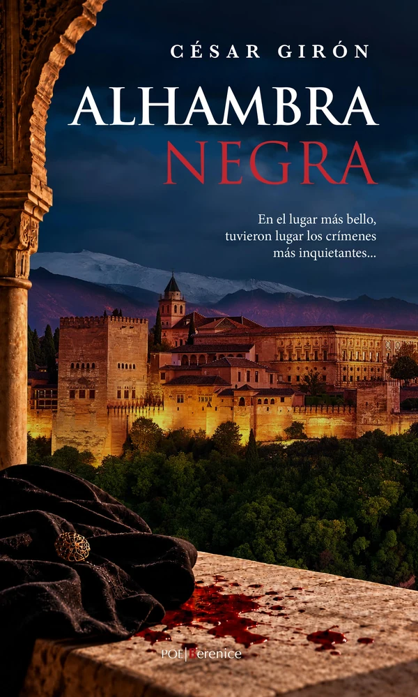 Portada de «Alhambra Negra», de César Girón