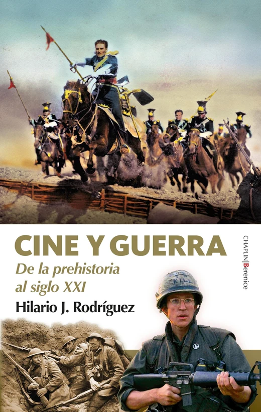 Portada de «Cine y guerra», de Hilario J. Rodríguez