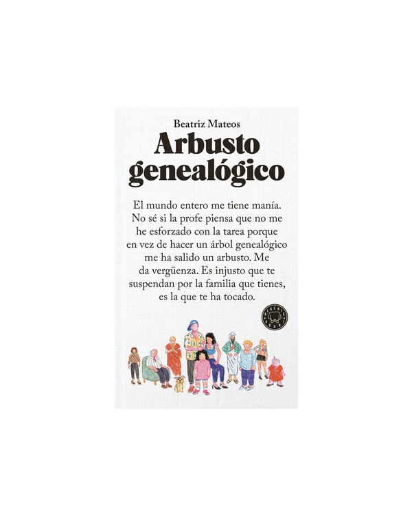 Portada de «Arbusto genealógico», de Beatriz Mateos