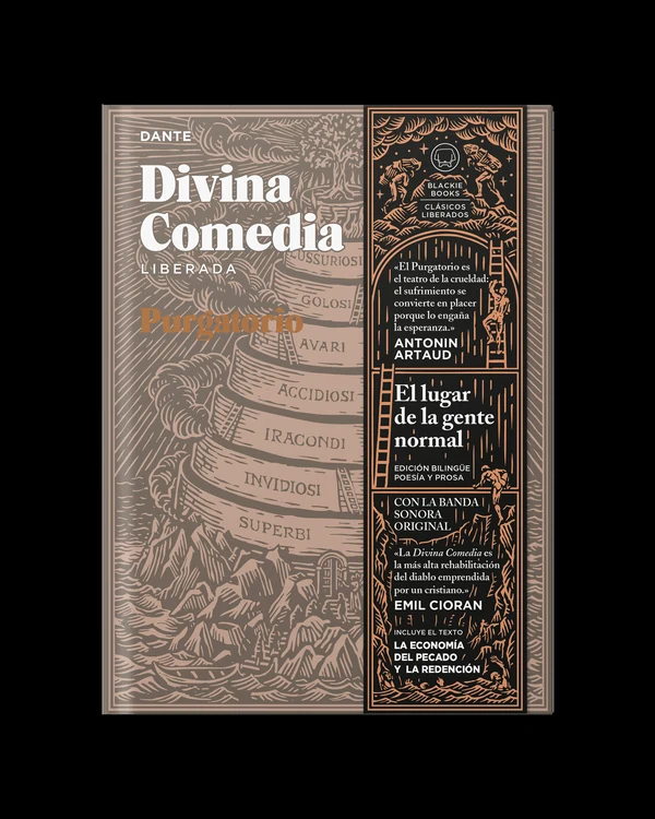 Portada de «Divina Comedia: Purgatorio», de Dante Alighieri