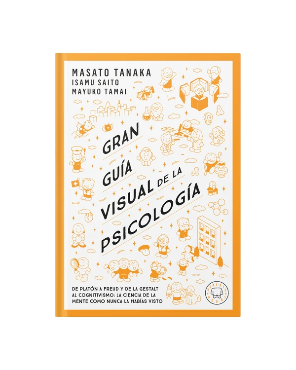 Portada de «Gran guía visual de la psicología», de Masato Tanaka