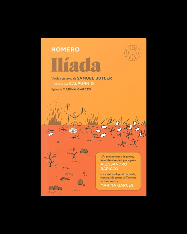 Portada de «Ilíada (Ed. portátil)», de Homero