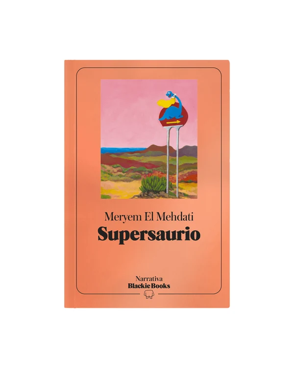 Portada de «Supersaurio», de Meryem El Mehdati