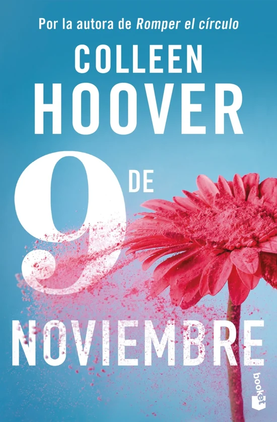 Portada de «9 de noviembre», de Colleen Hoover