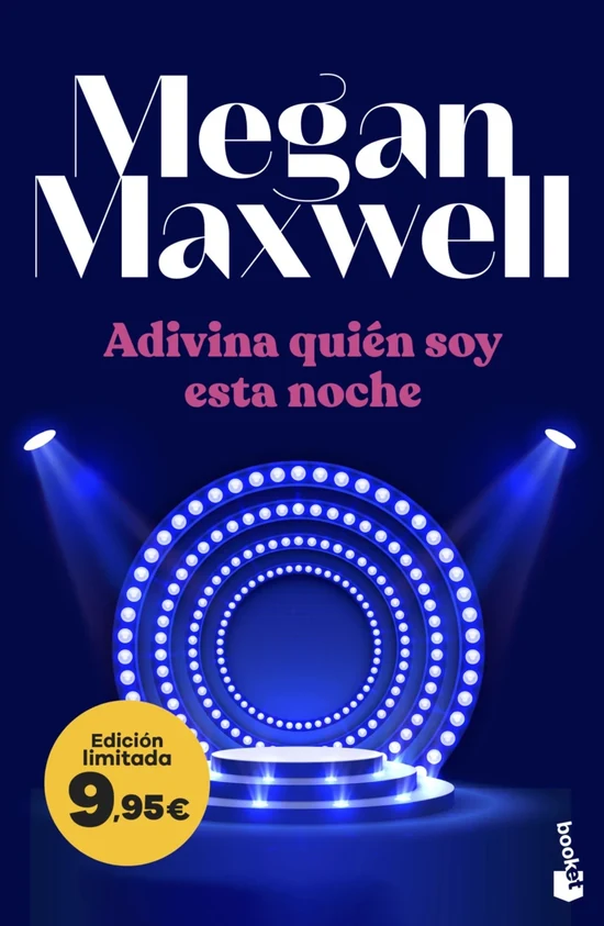 Portada de «Adivina quién soy esta noche», de Megan Maxwell