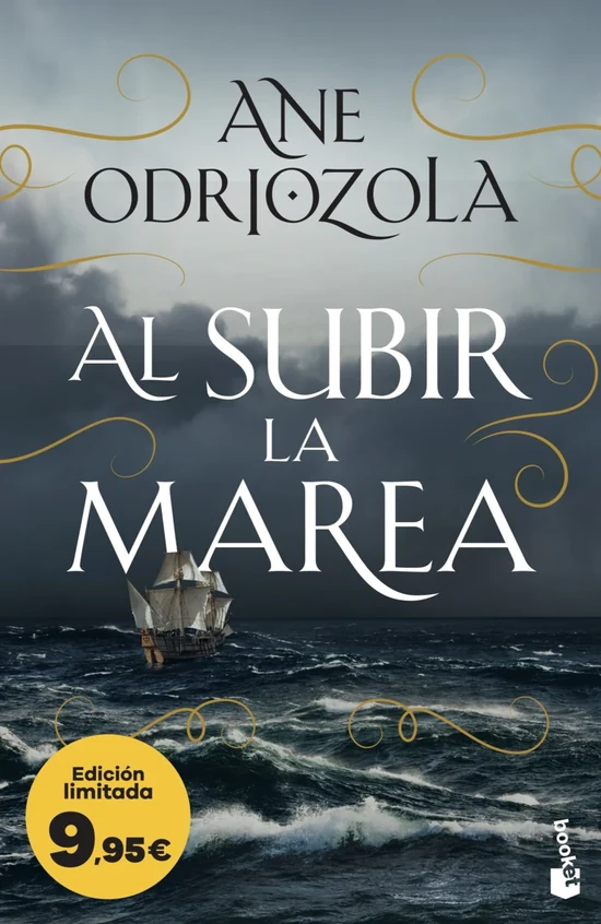 Portada de «Al subir la marea», de Ane Odriozola
