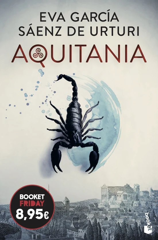 Portada de «Aquitania», de Eva García Sáenz de Urturi