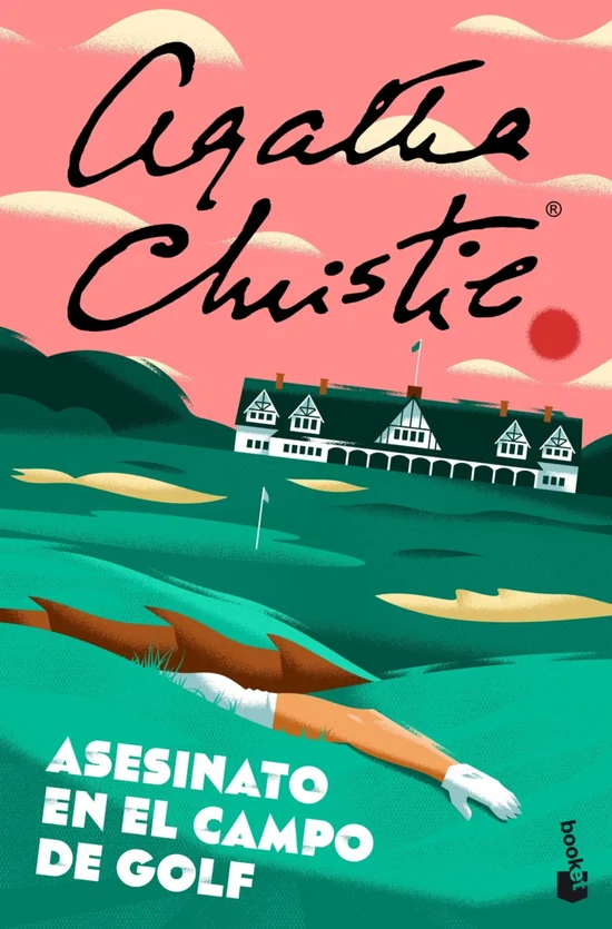 Portada de «Asesinato en el campo de golf», de Agatha Christie