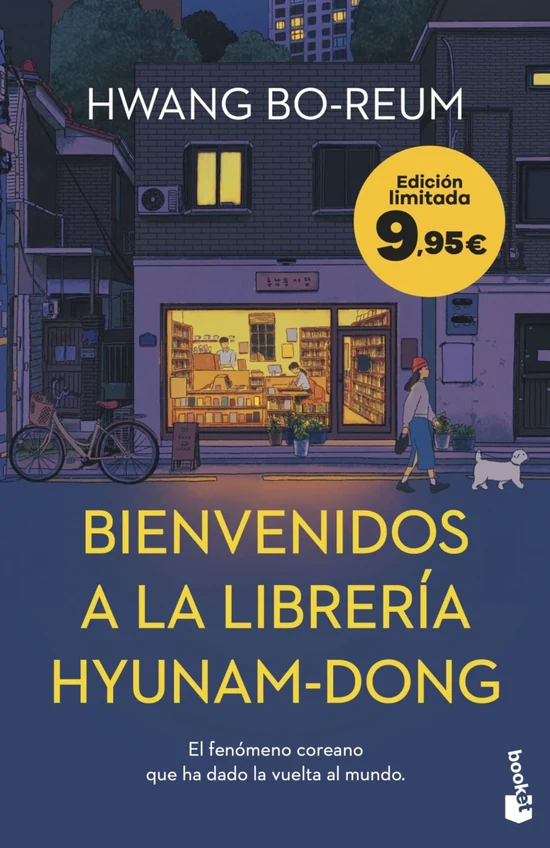 Portada de «Bienvenidos a la librería Hyunam-Dong», de Hwang Bo-Reum