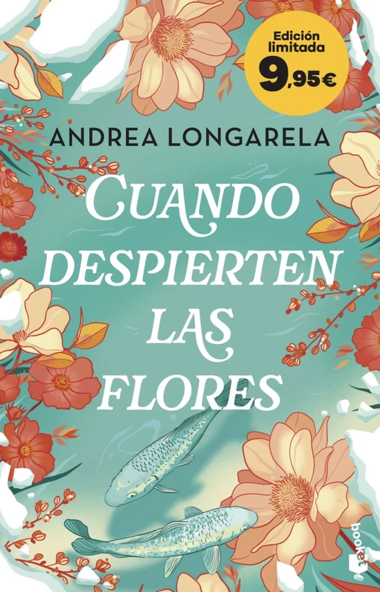 Portada de «Cuando despierten las flores», de Andrea Longarela