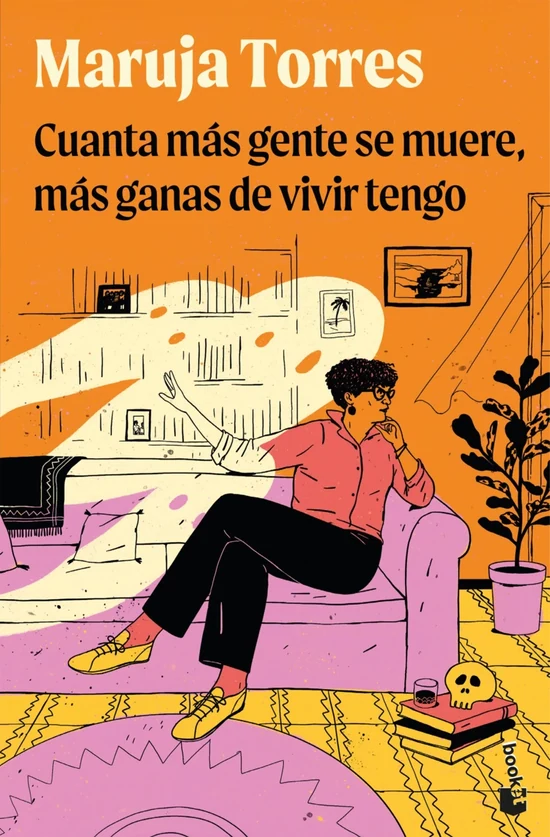 Portada de «Cuanta más gente se muere, más ganas de vivir tengo», de Maruja Torres