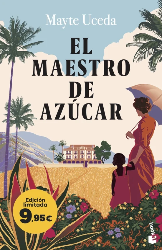 Portada de «El maestro de azúcar», de Mayte Uceda
