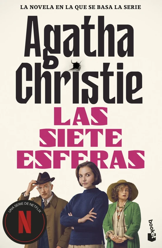 Portada de «El misterio de las siete esferas», de Agatha Christie
