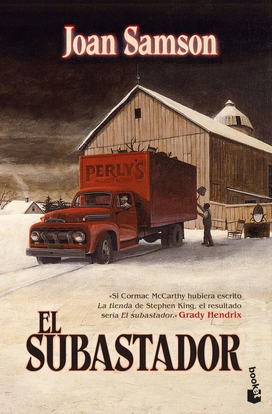 Portada de «El subastador», de Joan Samson