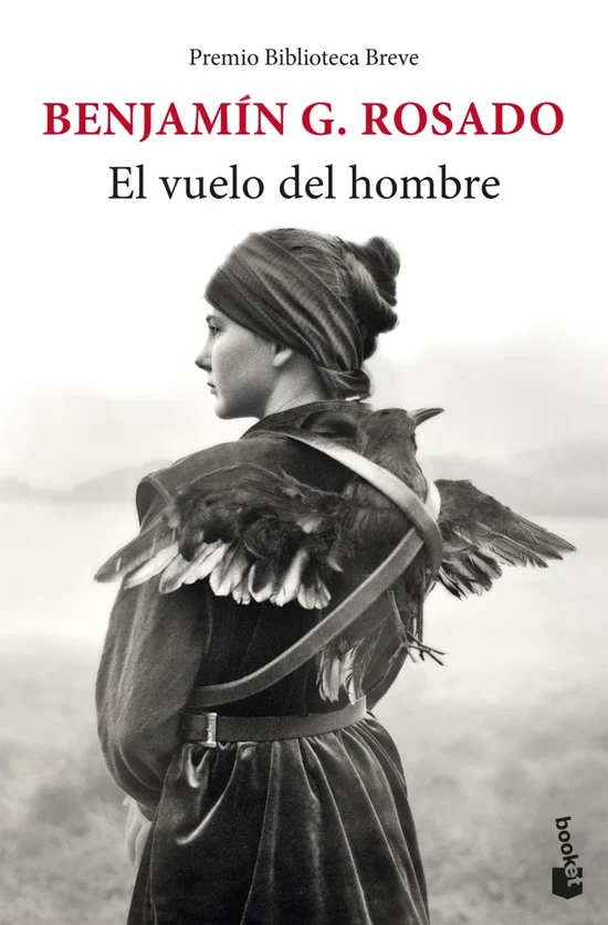 Portada de «El vuelo del hombre», de Benjamín G. Rosado