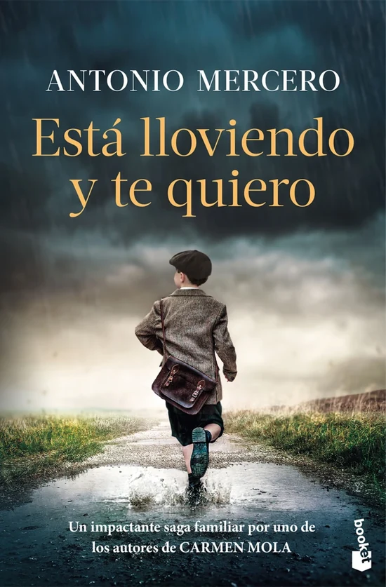 Portada de «Está lloviendo y te quiero», de Antonio Mercero