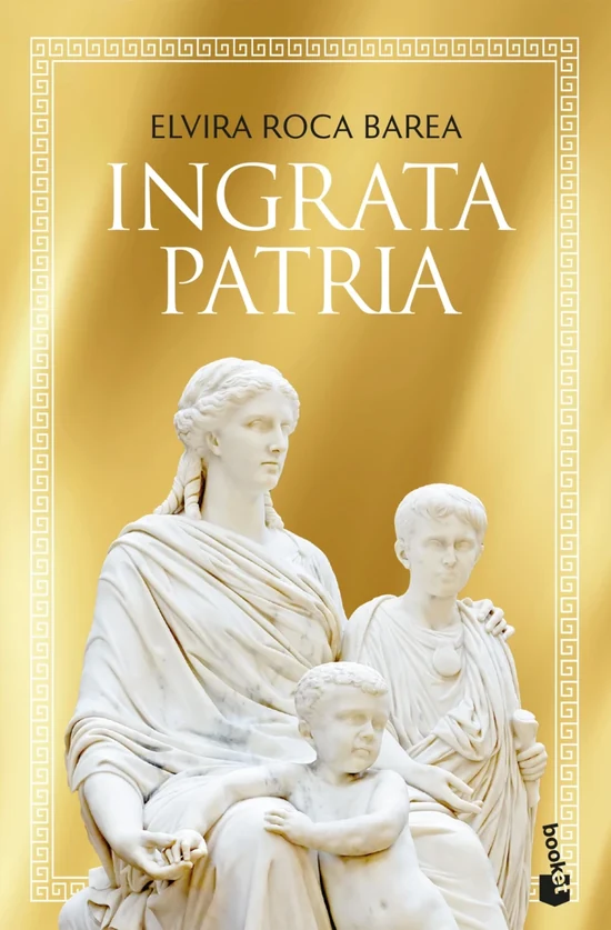 Portada de «Ingrata patria», de Elvira Roca Barea