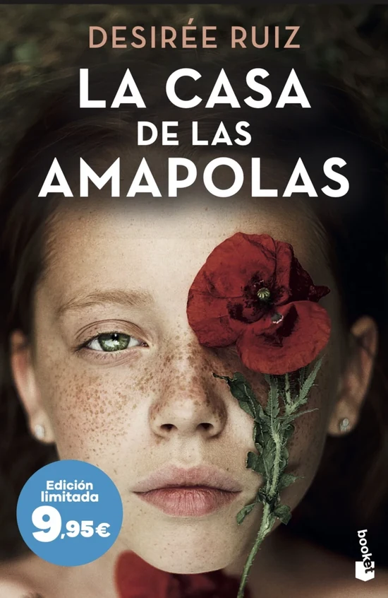 Portada de «La Casa de las Amapolas», de Desirée Ruiz
