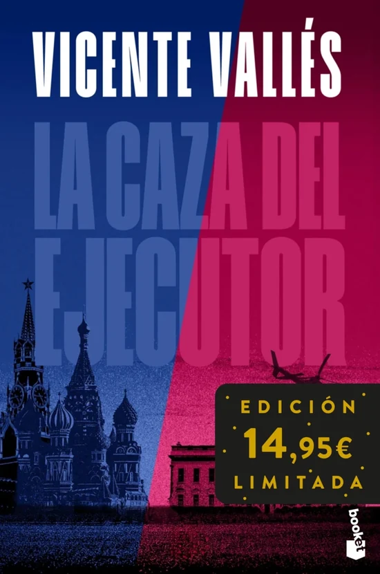 Portada de «La caza del ejecutor», de Vicente Vallés